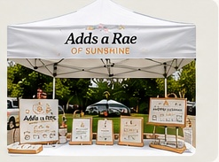 Craft fair booth